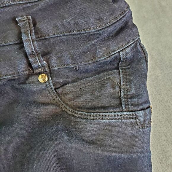 Mitzi Michel Jeans Womens 20 Blue High Rise Slim Denim - Picture 9 of 10